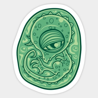 Baby Dinosaur Embryo Sticker